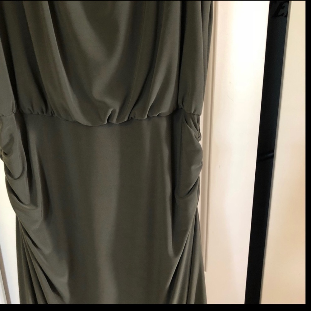 Ralph Lauren Runched sleeveless dress knee length - Picture 6 of 10